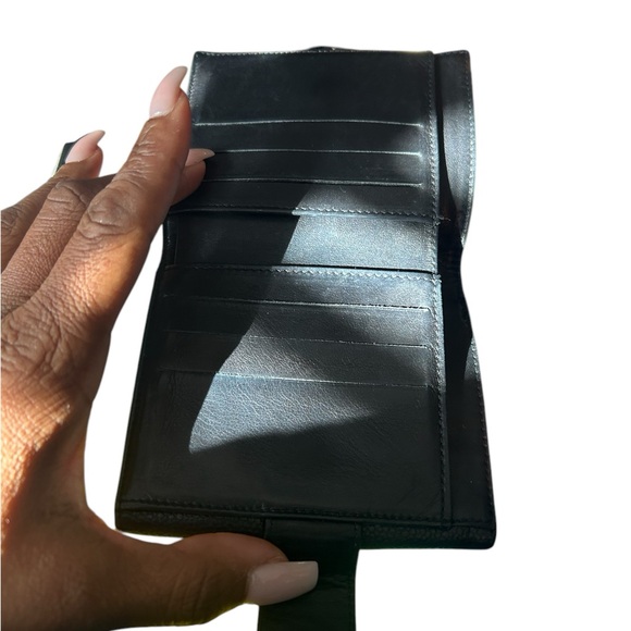 CHANEL Authentic Caviar Skin Leather Black Trifold Wallet #4 - Picture 5 of 6